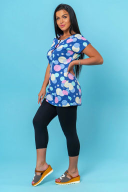 Костюм женский, цвет черный синий