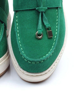 01-5172-6 Ботинки демисезонные (натуральная замша, байка) - Фабричный китай фото 32