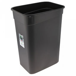 Ведро для мусора с плавающей крышкой пластмассовое SMART BIN 50л, с креплением для мусорных пакетов, зеленый Econova (Россия) - Домашняя мода фото 7