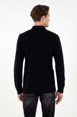 Мужской черный базовый свитшот Неожиданная скидка в корзине - U.s. polo assn фото 5