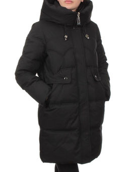 H23-629 BLACK Куртка зимняя женская (тинсулейт)