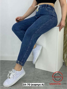 Женские джинсы на резинке - Bruno фото 6