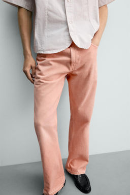 JEANS FLARE FIT / Rosa