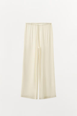 WIDE-LEG TROUSERS - Zara фото 4