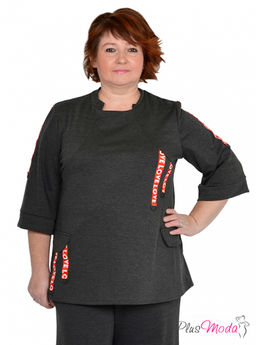 Туника Модель №562 размеры 44-84 - Plusmoda фото 10