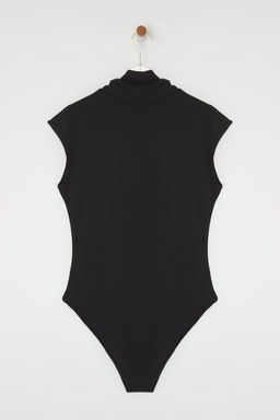 TRENDYOLMILLA Murdum Aksesuar Detayl? Fitted/Vucuda Oturan Esnek Orme Body TWOSS25BD00000  фото 7