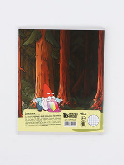 Цена за 20 шт. Тетрадь А5, 48 листов в клетку "Тайные приключения"