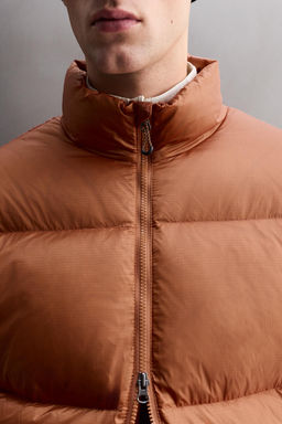 100% FEATHER DOWN PUFFER JACKET