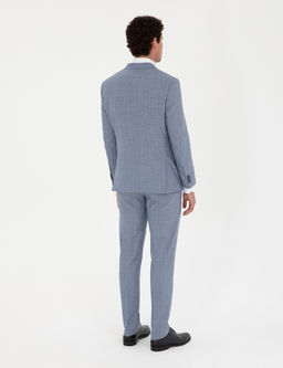 Saks Extra Slim Fit Ekose Tak_m Elbise