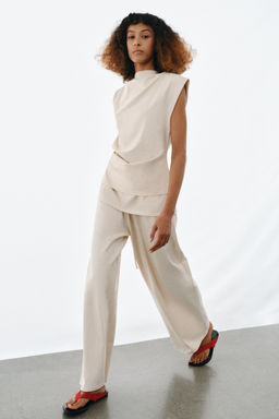 PANTAL?N HEAVY COTTON FAJIN / Crudo