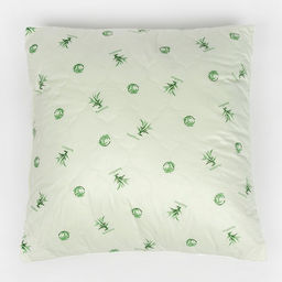 Подушка Адамас Бамбук, размер 50х70 см, бамбуковое волокно, чехол тик