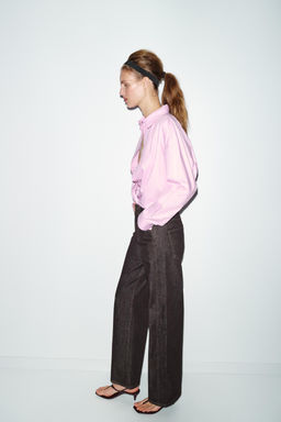JEANS Z1975 LOOSE STRAIGHT MID-WAIST - Zara фото 5
