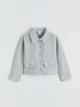 G?mlek Yaka K?z ?ocuk T?vit Ceket