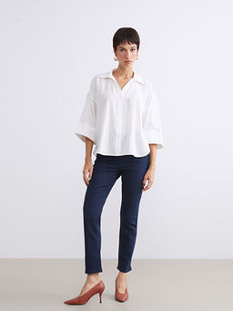 Slim Fit Kad?n Jean Pantolon