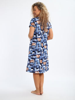 Х1 Халат Юлия (синий)