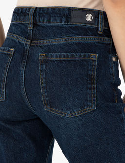 Koyu _ndigo Straight Fit Jean Pantolon
