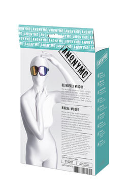 Маска Anonymo #0201, PVC, принт, 27,5 см - Toyfa фото 10