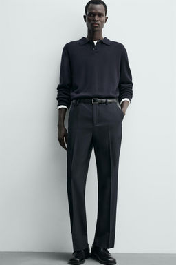 COMFORT STRAIGHT-LEG TROUSERS - Zara фото 5