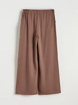 Beli Lastikli Pileli K?z ?ocuk Pantolon