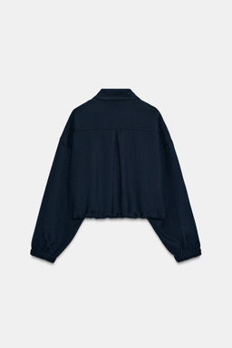 SHORT BALLOON BOMBER JACKET - Zara фото 8
