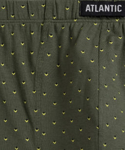 ATLANTIC 3MH-192 Трусы шорты Tie - набор 3 шт. графитовый + черный + серый  фото 4