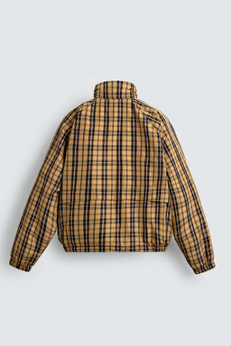 BOXY FIT CHECK TECHNICAL JACKET - Zara фото 8