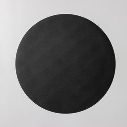 Цена за 12 шт. Салфетка сервировочная на стол Тэм, d=35 см, цвет чёрный - Simaland фото 2
