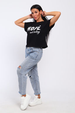 Футболка с надписью Nope, not today, Арт. 804