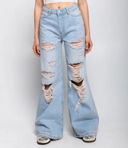 Джинсы #БШ2206, светло-голубой