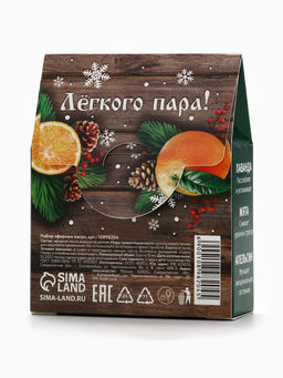 Эфирное масло С новым годом, 3 шт. ? 10 мл, Банный Дух