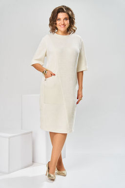 Платье Romanovich Style 1-2858 молочный