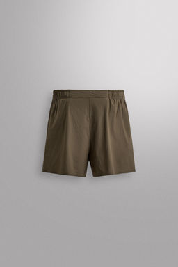 PANTALONES CORTOS LIGEROS RUNNING 3" / Verde medio