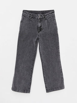 Wideleg K?z ?ocuk Jean Pantolon