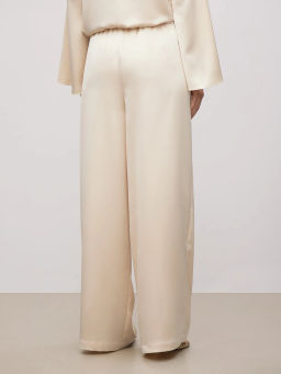 Брюки широкого кроя, D360/nude
