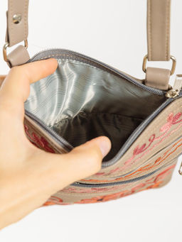 Сумка натуральная кожа через плечо №1114/12 - Ганг фото 6