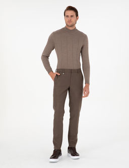 Kahverengi Ex. Slim Fit Kuma_ Pantolon