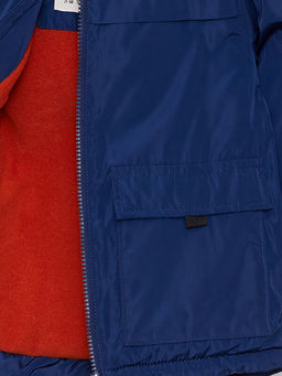 Kap??onlu Uzun Kollu Basic Erkek Bebek Mont - Waikiki фото 3