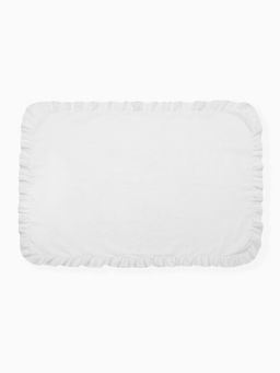 Скатерть «Этель» Ivory, 150×220+/-3 см, 100% лён, белая, 170 г/м²