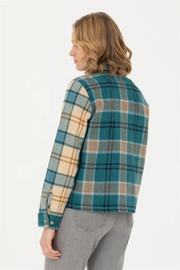 Женская мятная рубашка с длинным рукавом - U.s. polo assn фото 6