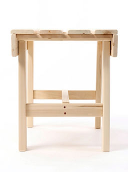 Лавка деревянная для дачи и бани, 100×40×41 см, из наличника