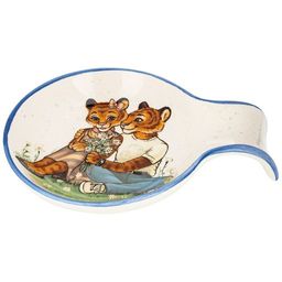 ПОДСТАВКА ПОД ЛОЖКУ ТИГРИНЫЕ ИСТОРИИ 15*11,5*2,5 СМ - Agness фото 3