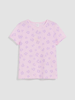 Desenli K?z ?ocuk Pijama Tak?m