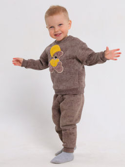 Костюм для мальчика с начесом Футер - Оптима фото 2