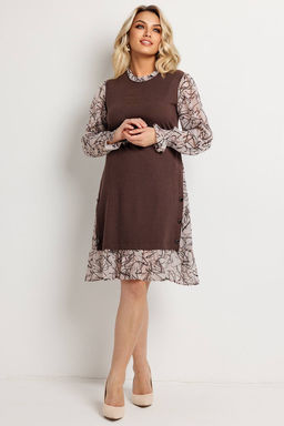 Платье женское 6165/02/Коричневый