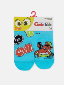 Цена за 2 пары CONTE-KIDS ВЕСЕЛЫЕ НОЖКИ бирюза