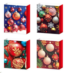 Пакет подарочный 31х40х12 / 102-1L /уп 12/360/Новый год