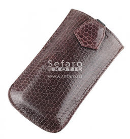 Чехол для iPhone из кожи морской змеи