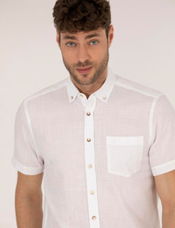 Рубашка Pierre Cardin Regular Fit белая