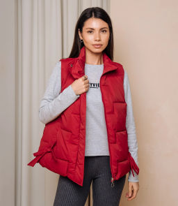 Жилет #КТ2391, красный