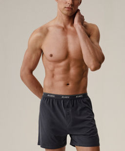 ATLANTIC 2RMX-001 Трусы боксеры - набор (2 шт.) графитовый + каберне  фото 2